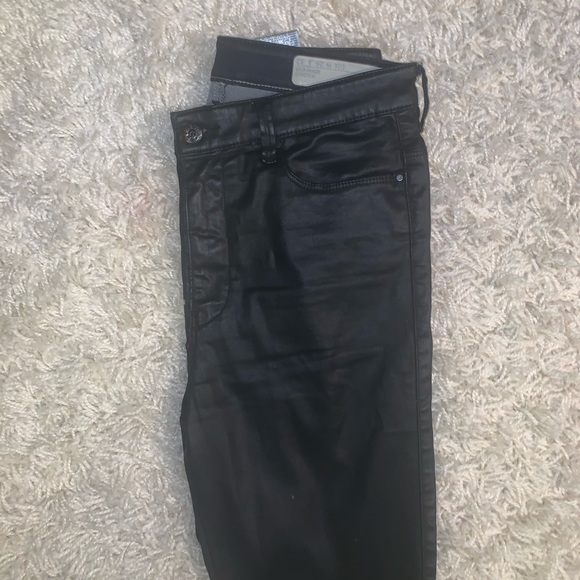 Diesel Vegan Leather Pant - Picture 5 of 7
